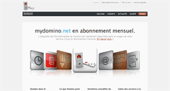 Desktop Screenshot of mydomino.fr
